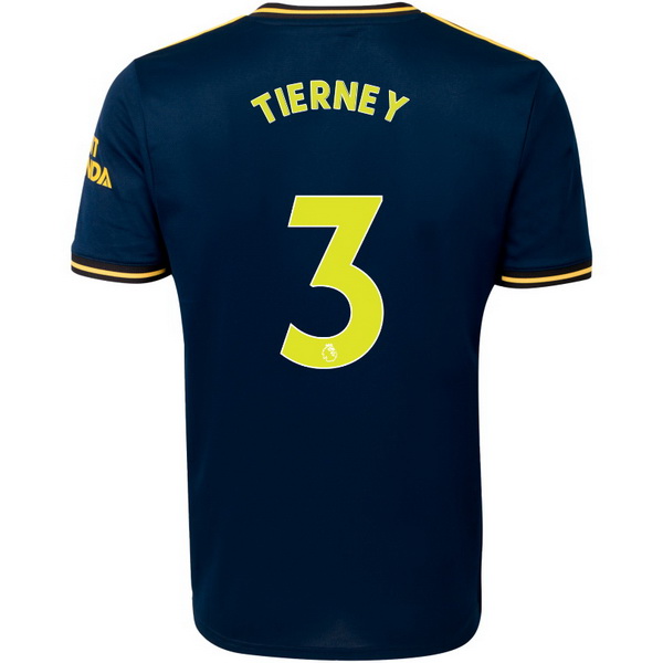 Maillot Football Arsenal NO.3 Tierney Third 2019-20 Bleu